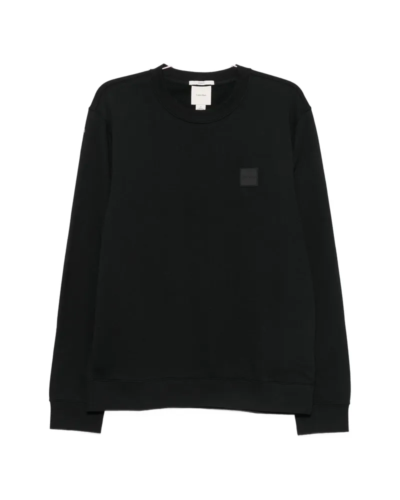 Calvin Klein Logo-patch Sweater Black