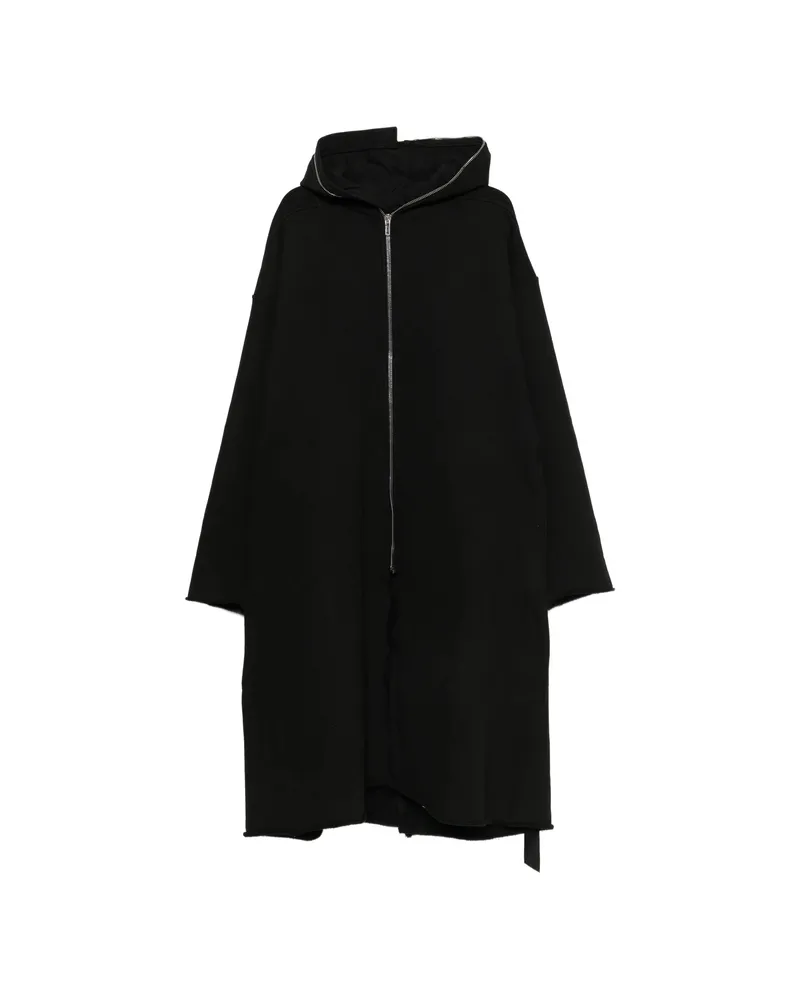 DRKSHDW by Rick Owens Gimp Wide Zip-up Hooded Coat Black