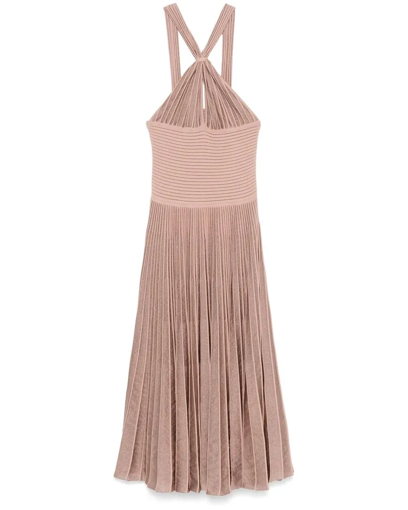 Antonino Valenti Faial Midi Dress Neutrals