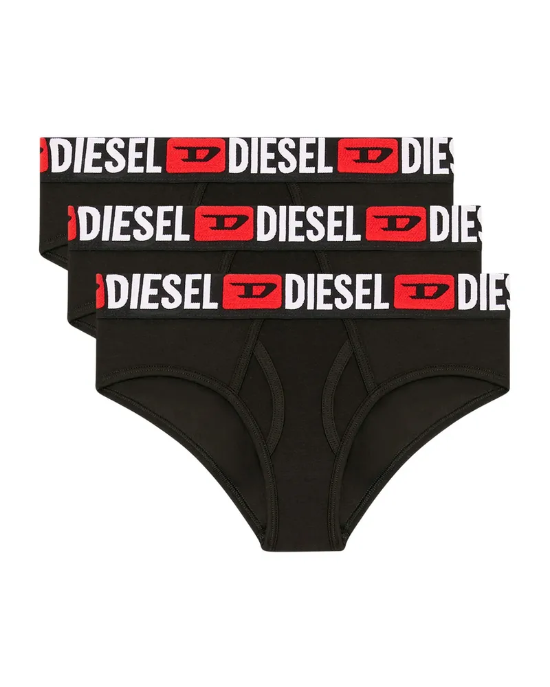 Diesel Oxy-D-Core Briefs (set Of Three Black