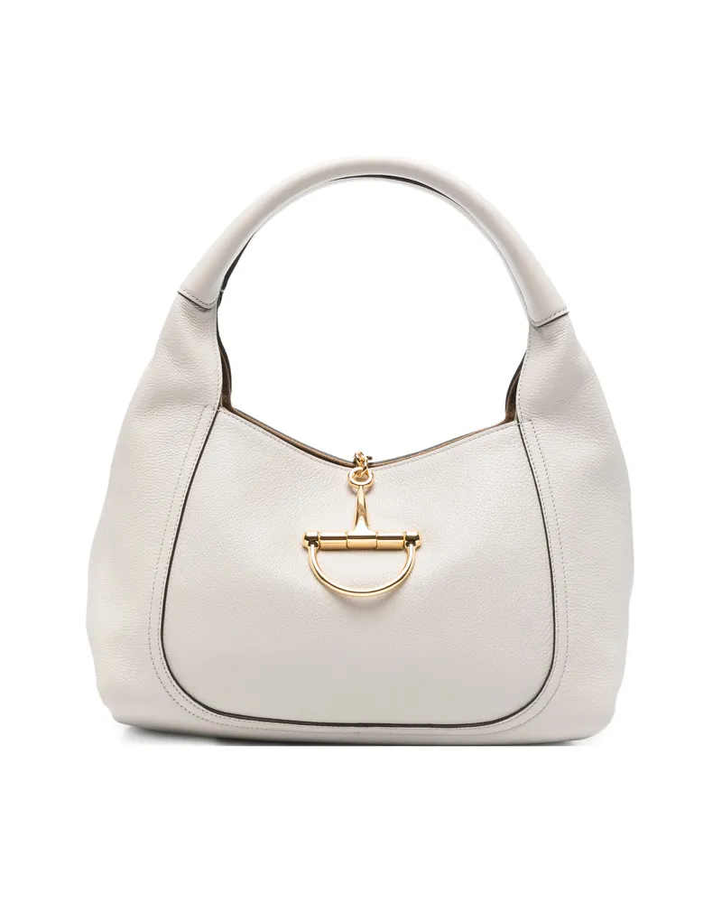 Gucci Horsebit Tote Bag Neutrals