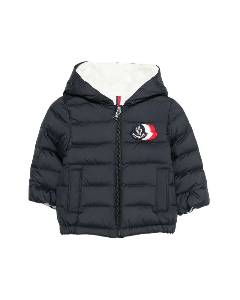 Moncler Hakan Hooded Padded Jacket Blue