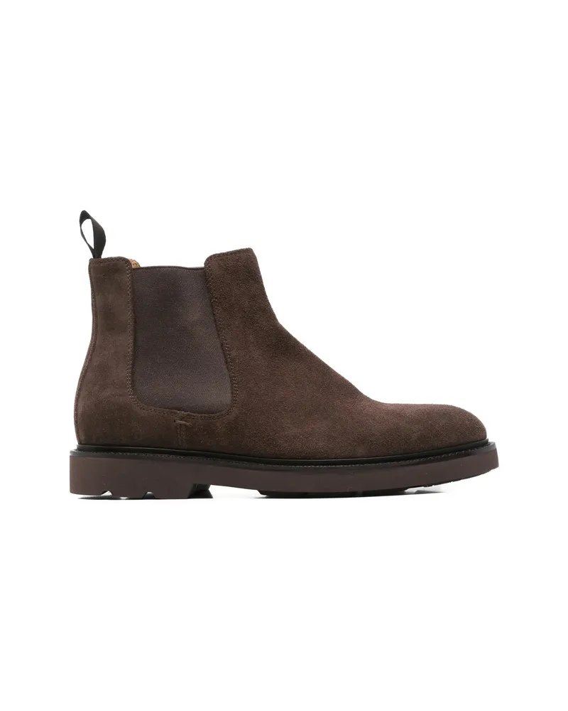 Henderson Suede Chelsea Boots Brown
