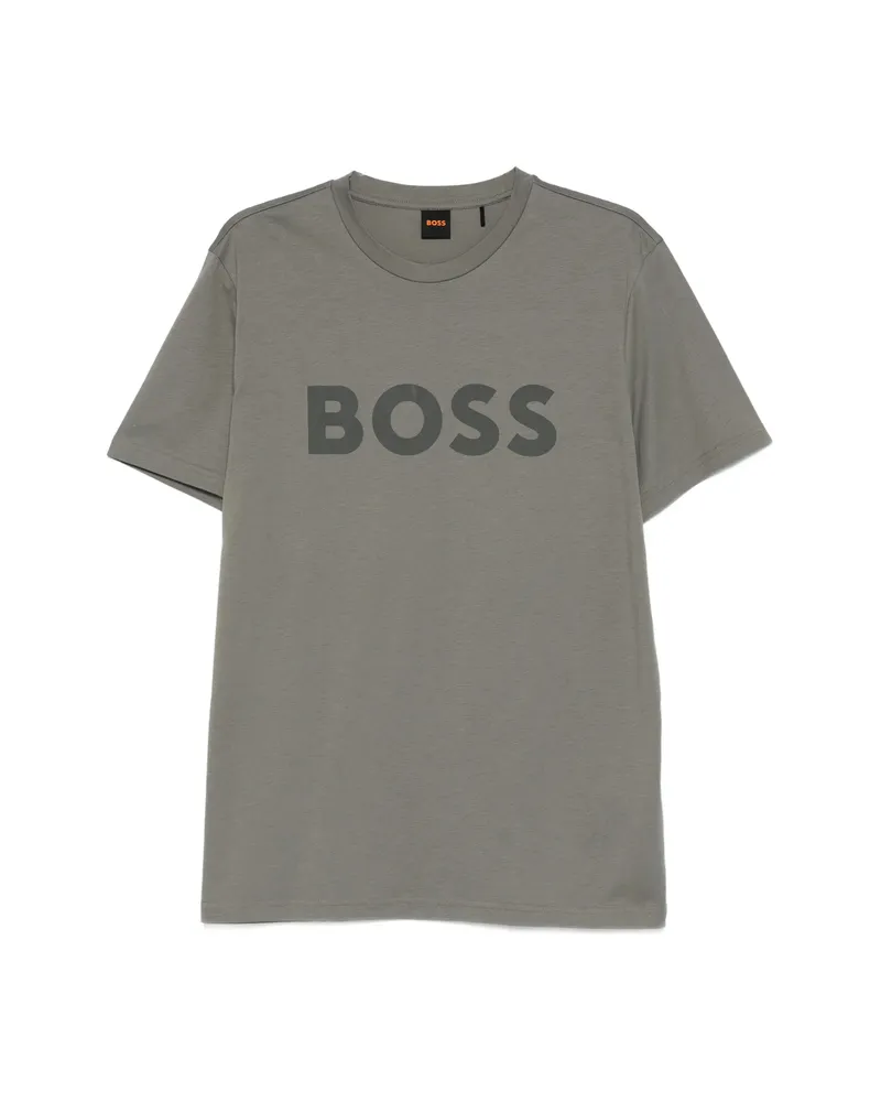 HUGO BOSS Logo T-shirt Grey