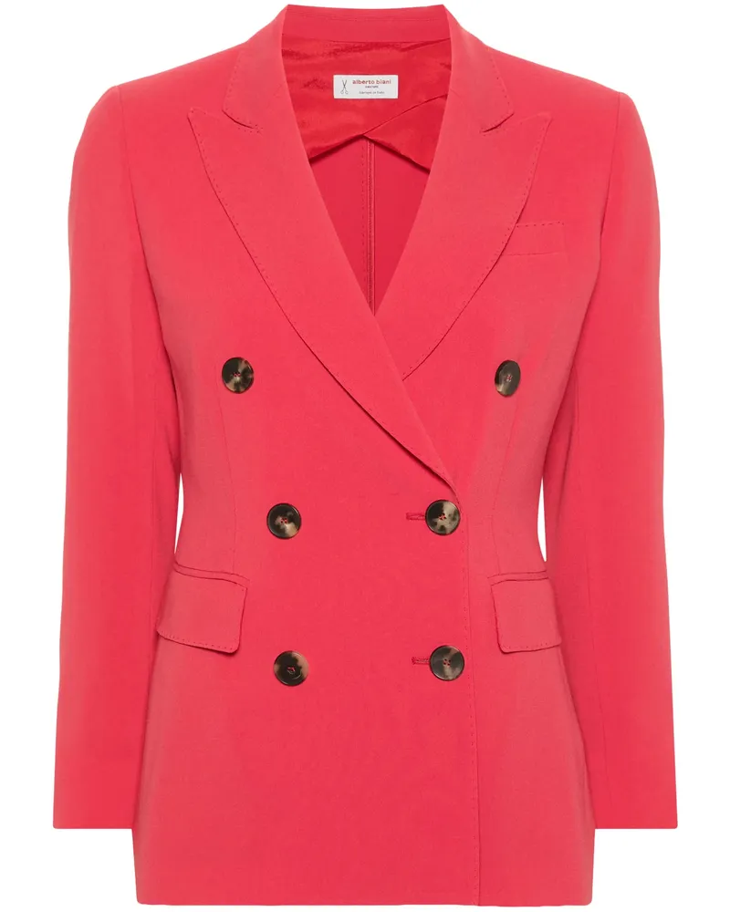 Alberto Biani Double-breasted Blazer Pink
