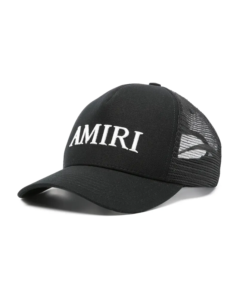 Amiri Logo-embroidered Baseball Cap Black