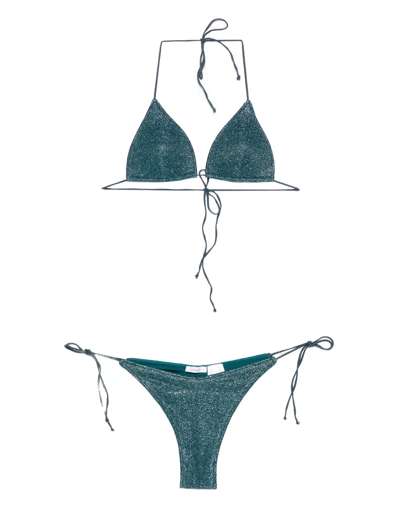 Oséree Lumière 80s Bikini Green