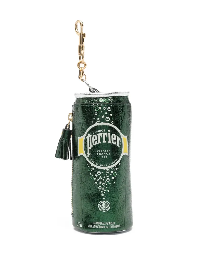 Anya Hindmarch Anya Brands Perrier Coin-purse Bag Charm Green
