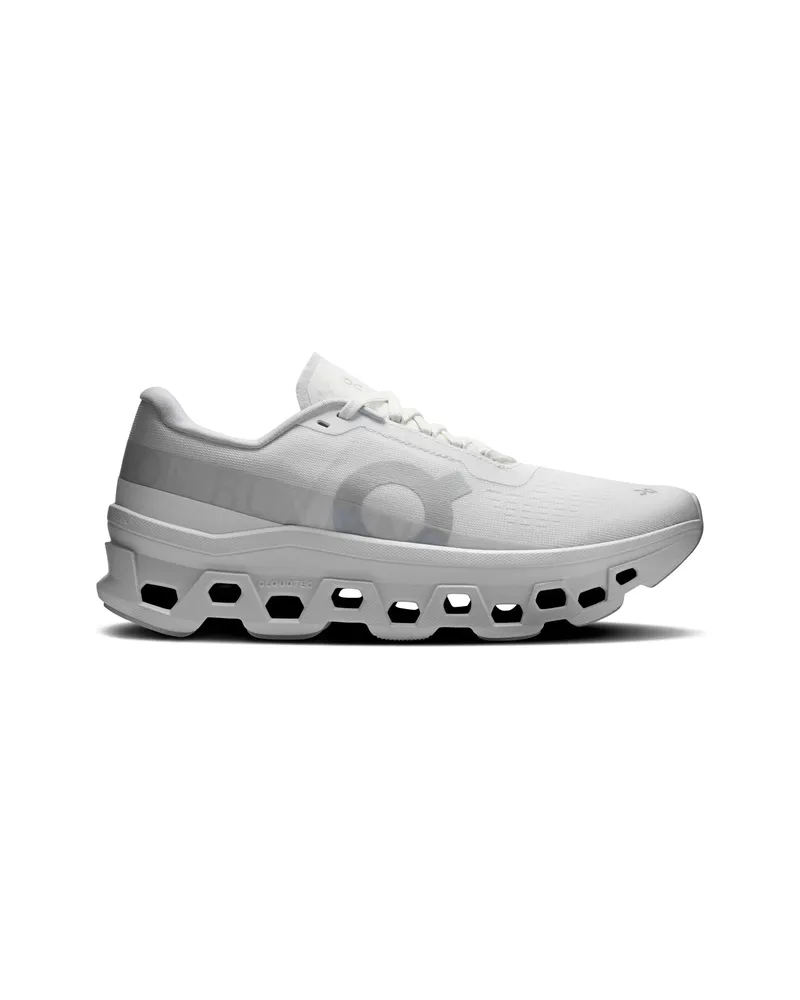 ON Cloudmonster Running Sneakers White