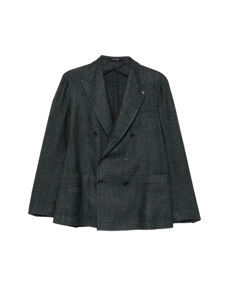 Tagliatore Double-breasted Blazer Blue