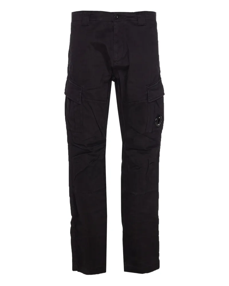 C.P. Company C. p. Company Cotton Cargo Trousers Black
