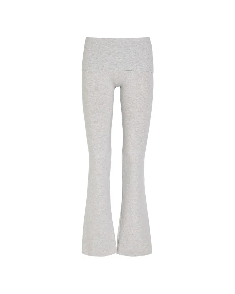 SKIMS Foldover Track Pants Grey