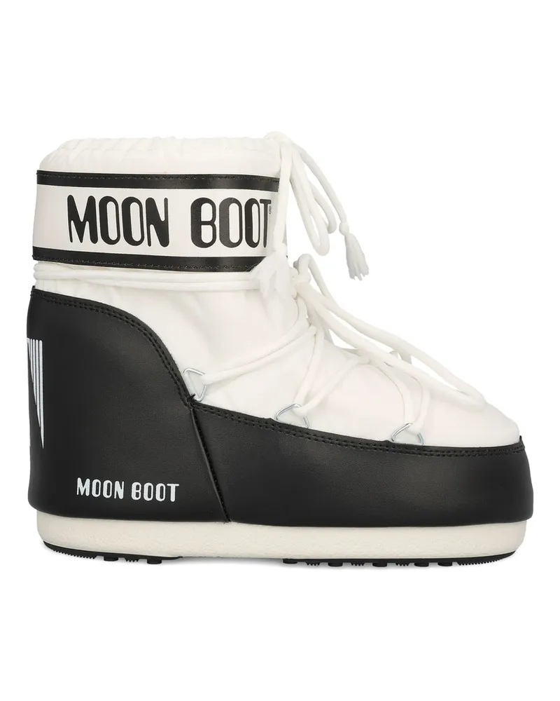 Moon Boot Icon Low Two-tone Boots White