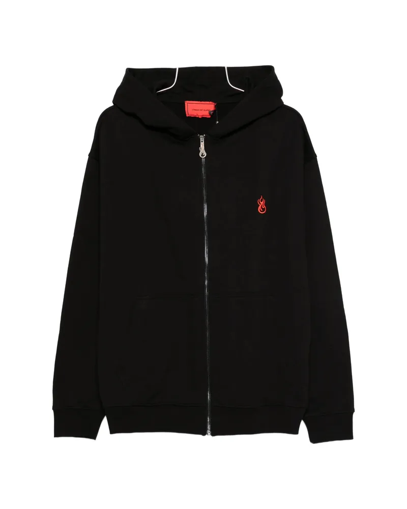 Vision Of Super Zip-up Hoodie Black