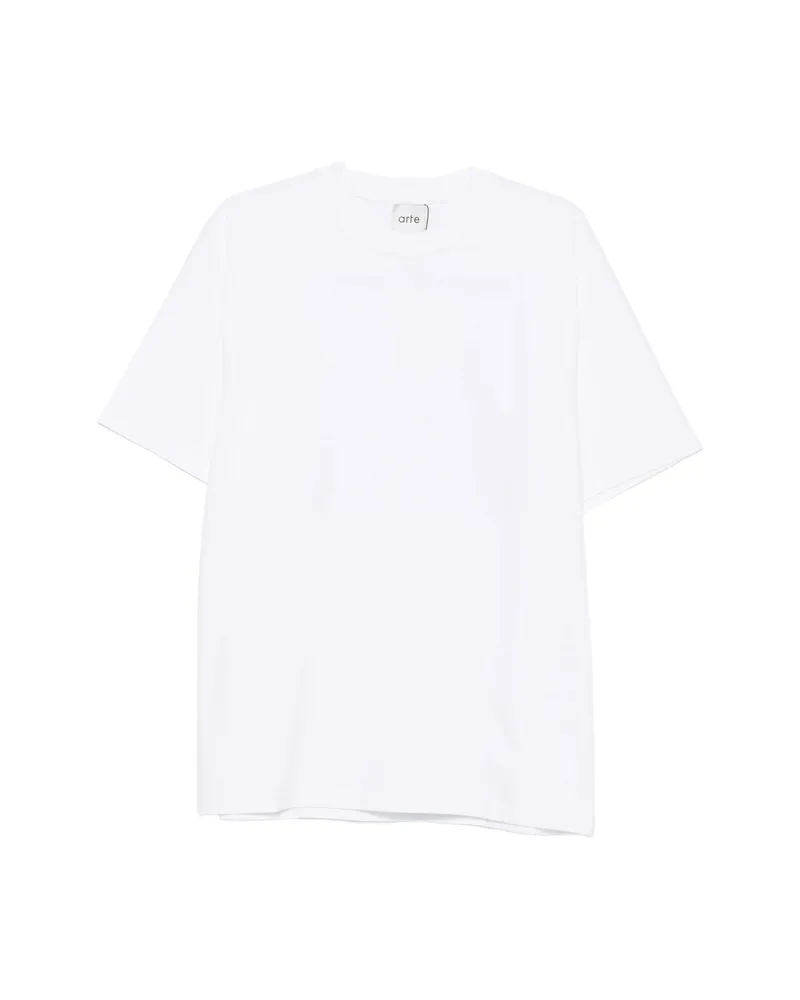 Arte Antwerp Print-detail T-shirt White