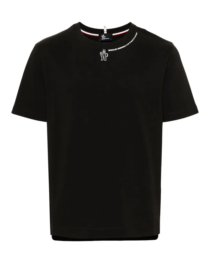 Moncler Logo-print T-shirt Black