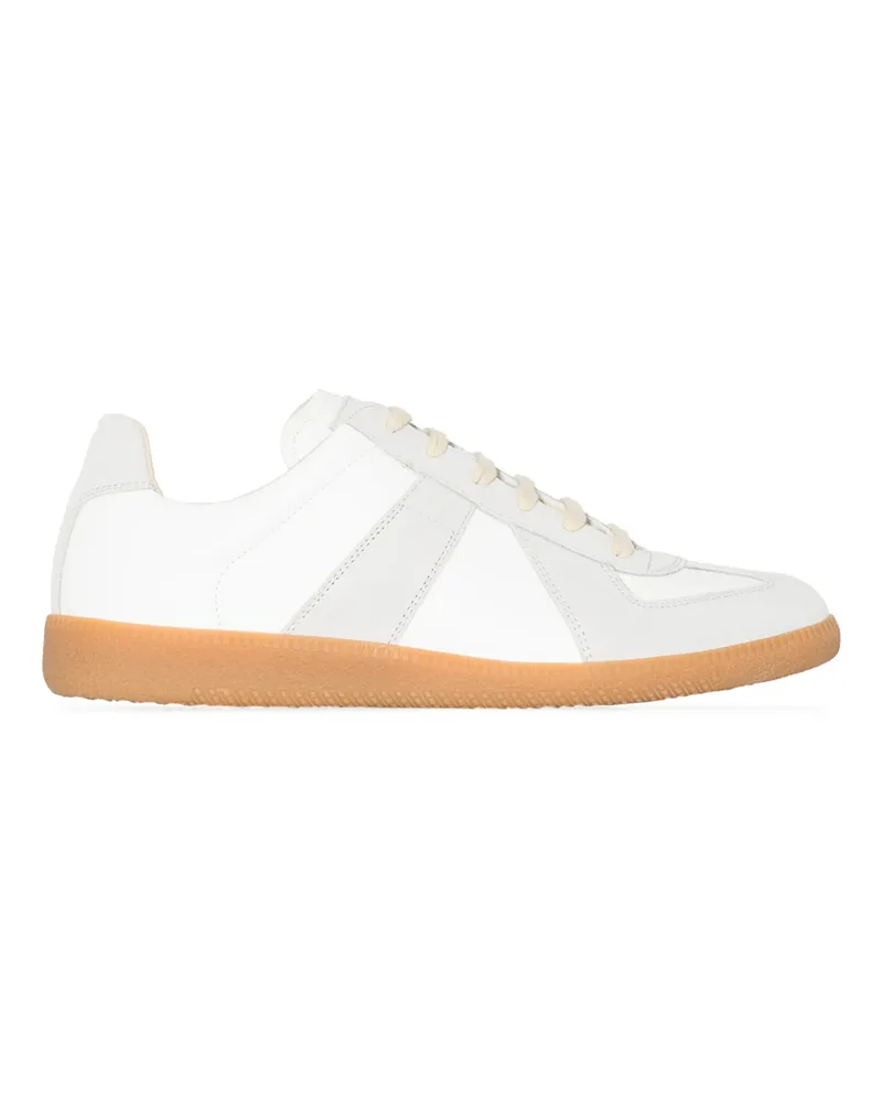 Maison Margiela Leather Sneakers White
