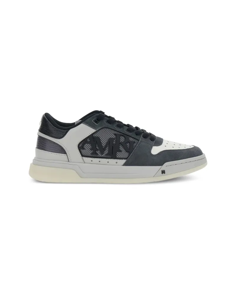 Amiri Panelled Logo-patch Sneakers Grey
