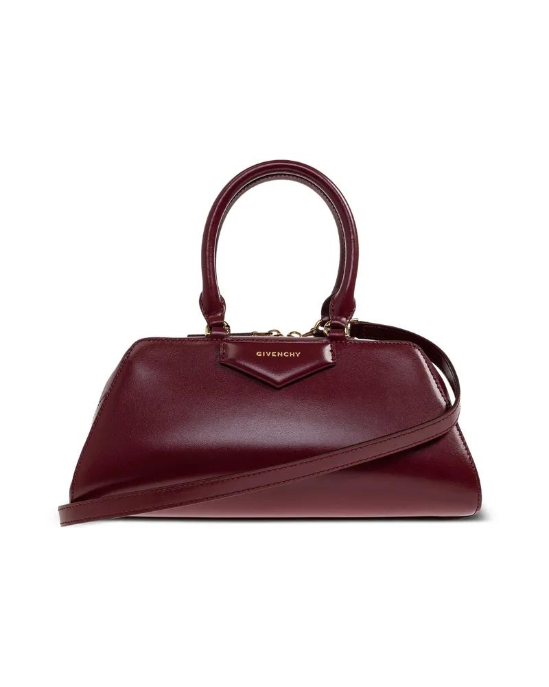 Givenchy Top Handle Logo Tote Bag Red
