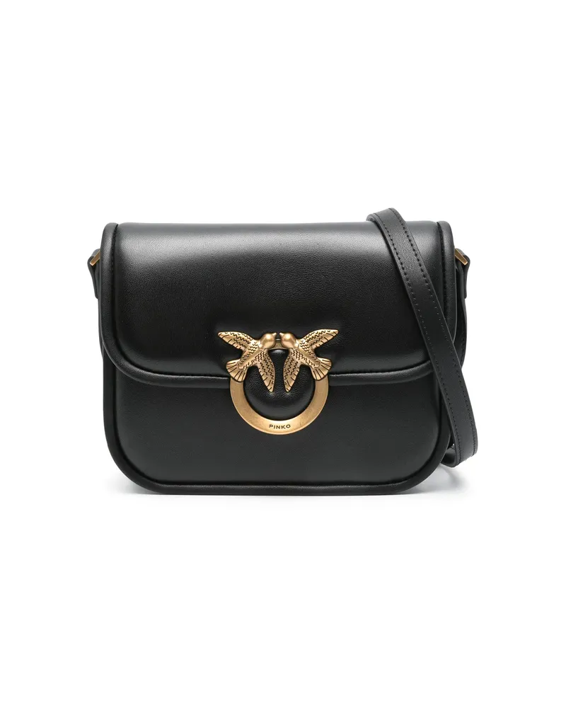 Pinko Mini Love Box Shoulder Bag Black