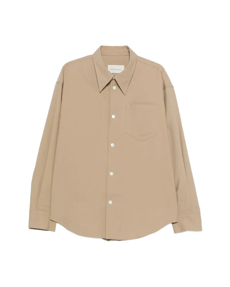 AMI Paris Pocket Shirt Neutrals