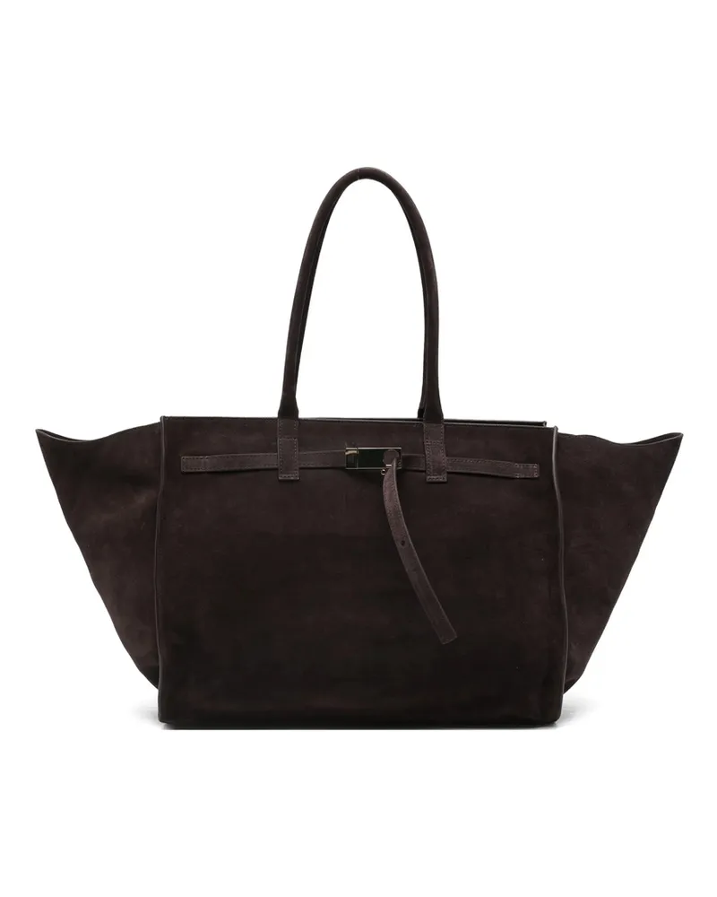 Benedetta Bruzziches Large Mame Tote Bag Brown