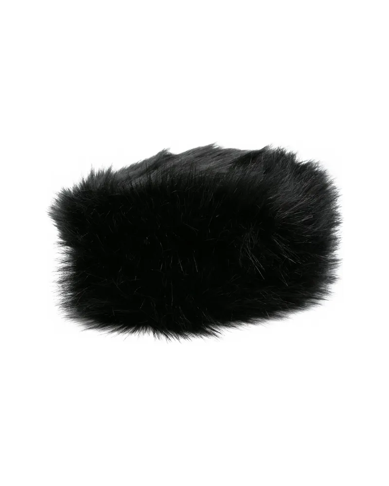 RUSLAN BAGINSKIY Faux-fur Hat Black