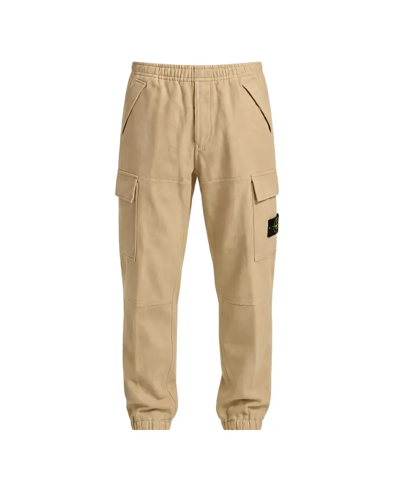 Stone Island Logo-patch Track Pants Neutrals
