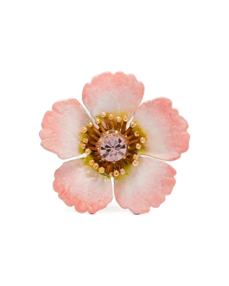 Jennifer Behr Deb Flower Earrings Gold