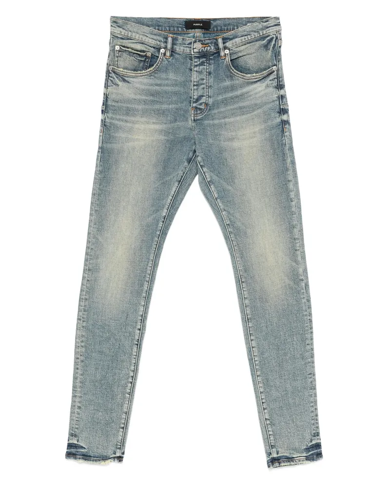 PURPLE BRAND Belt-loop Jeans Blue