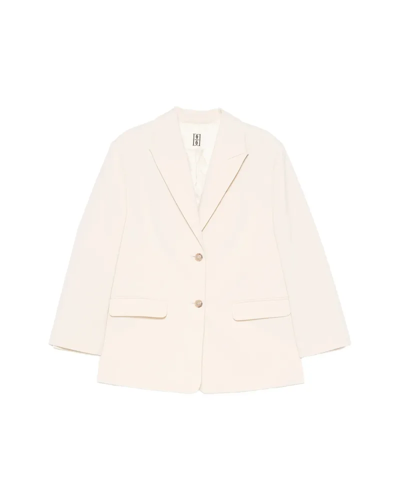By Malene Birger Adele Single-breasted Peak-lapels Blazer Neutrals
