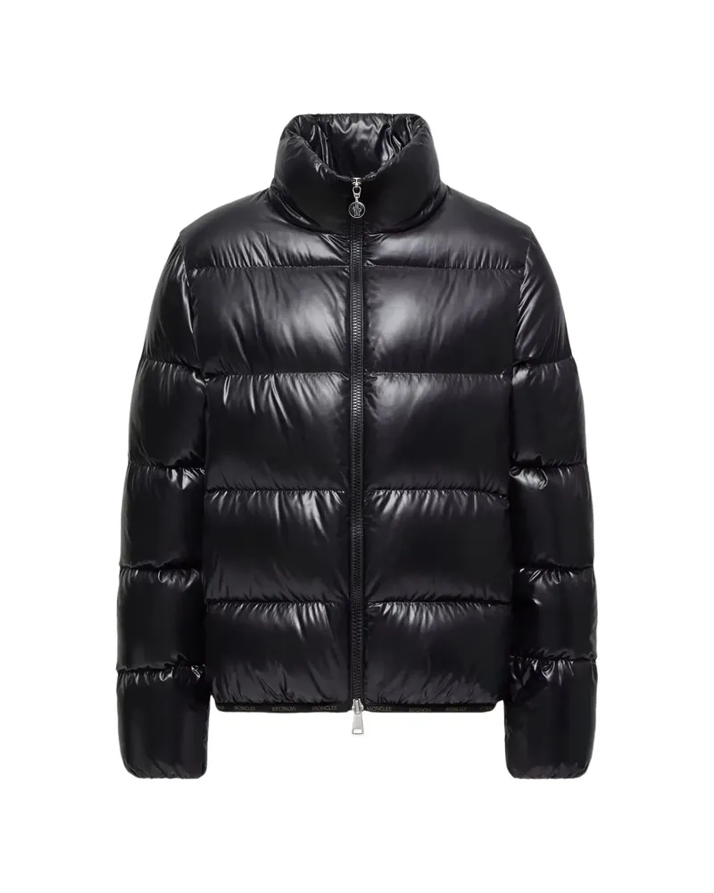 Moncler Abbadia Quilted Logo-patch Jacket Black