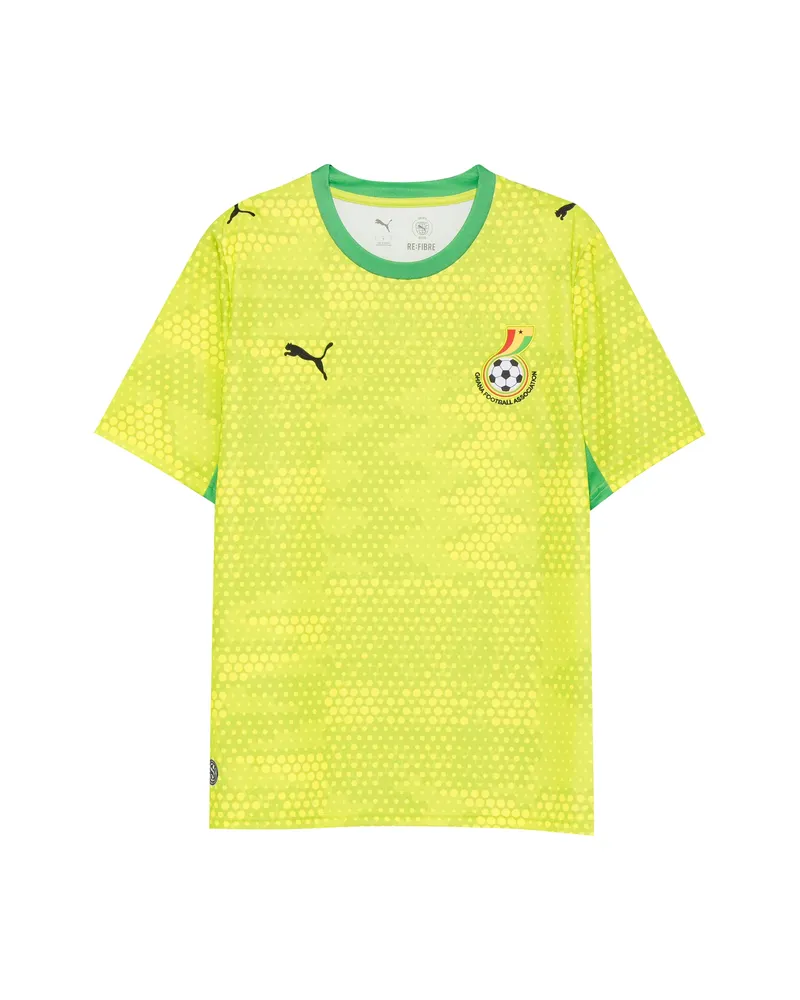 Puma X Salehe Bembury X Ghana Patterned Logo-print T-shirt Green