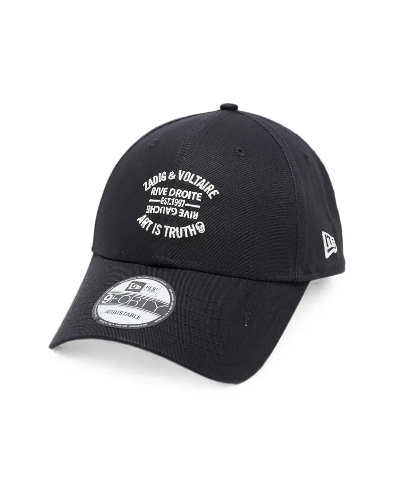Zadig & Voltaire X New Era 9Forty Logo-embroidered Baseball Cap Blue
