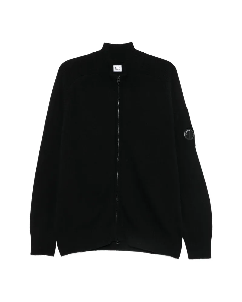 C.P. Company C. p. Company Zip-up Cardigan Black