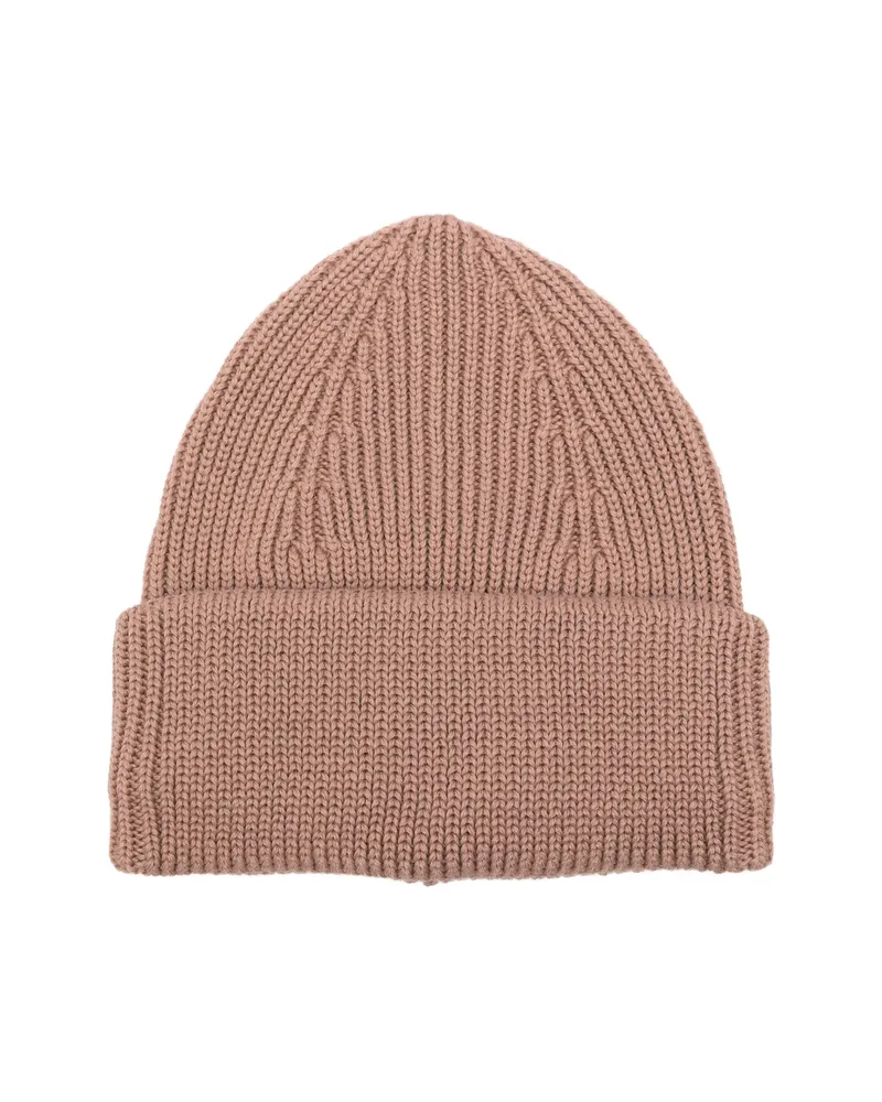 Roberto Collina Ribbed-knit Beanie Hat Pink