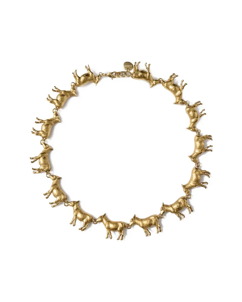Jacquemus Donkey Chain Necklace Gold