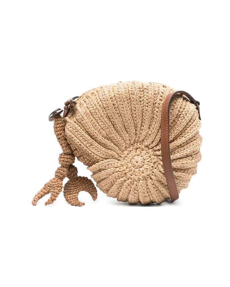 Anya Hindmarch Hermit Crab Cross Body Bag Neutrals