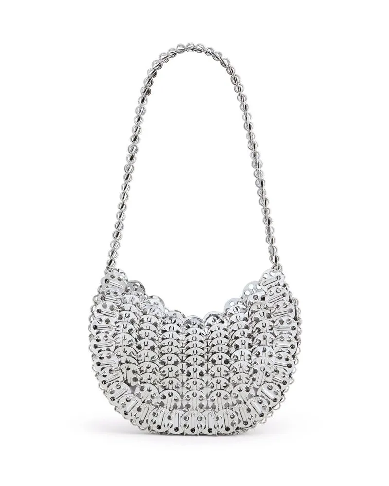 Paco Rabanne Moon 1969 Shoulder Bag Silver