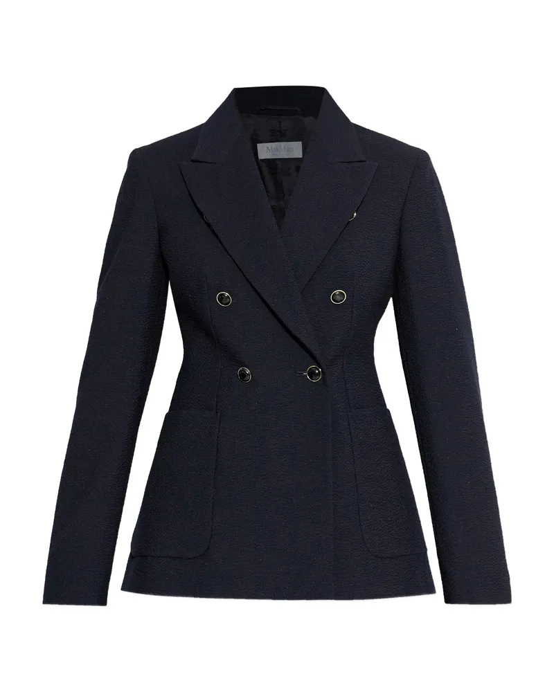 Max Mara Double-breasted Jacket Blue