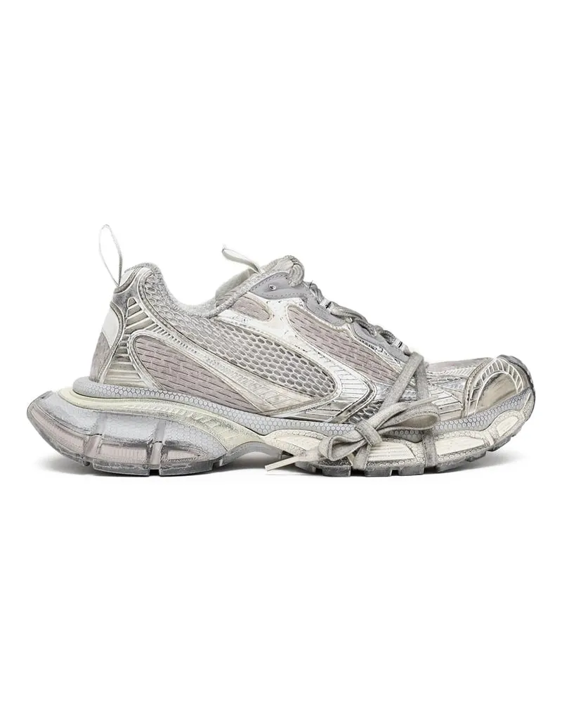 Balenciaga 3XL Mesh-panel Sneakers Neutrals