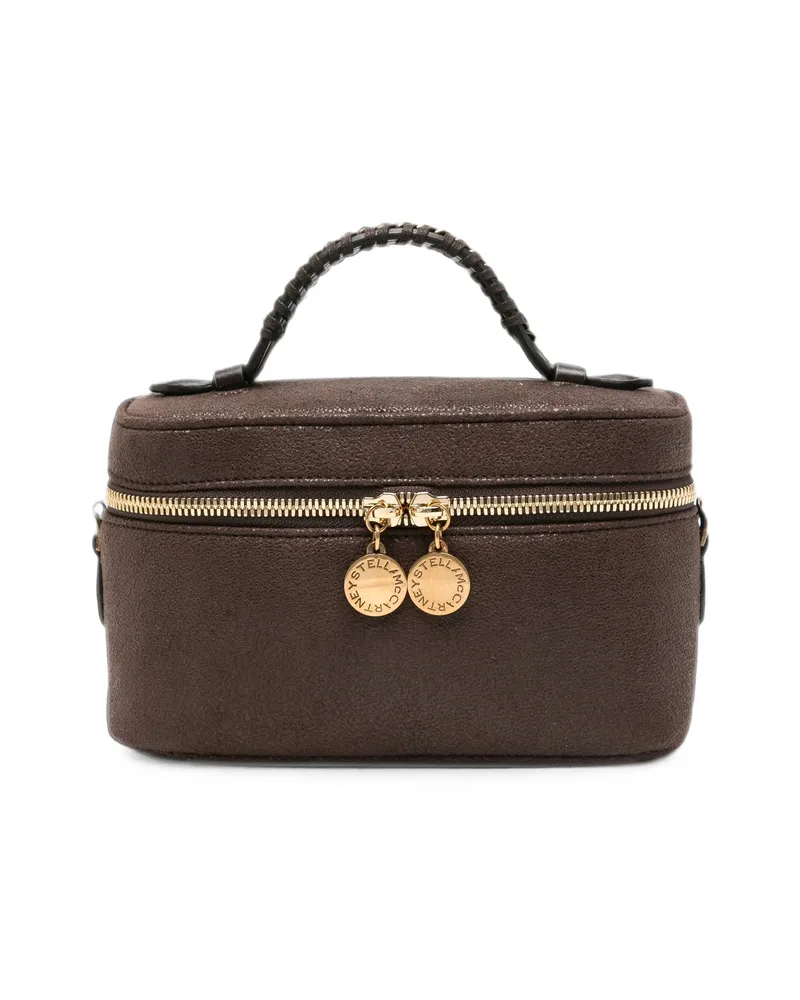 Stella McCartney Logo-charm Tote Bag Brown