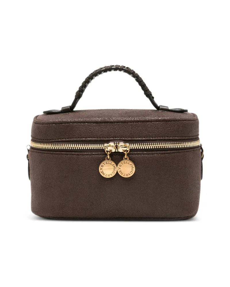 Stella McCartney Logo-charm Tote Bag Brown
