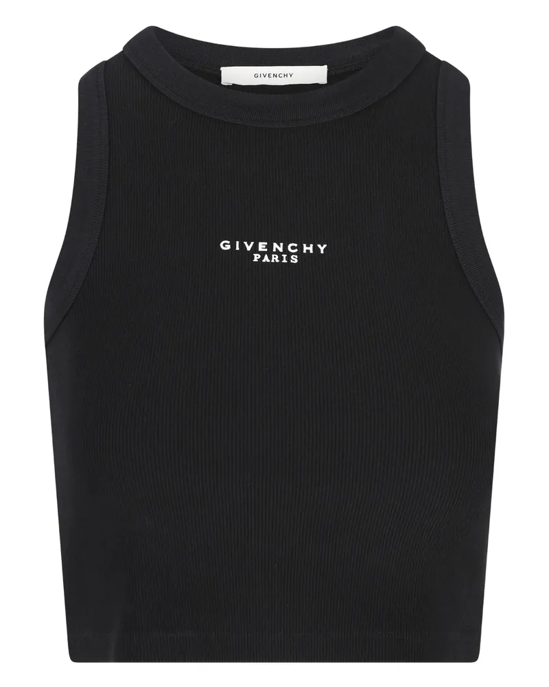 Givenchy Ribbed Tank Top Black