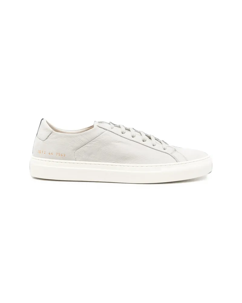 Common Projects Achilles Leather Sneakers Grey