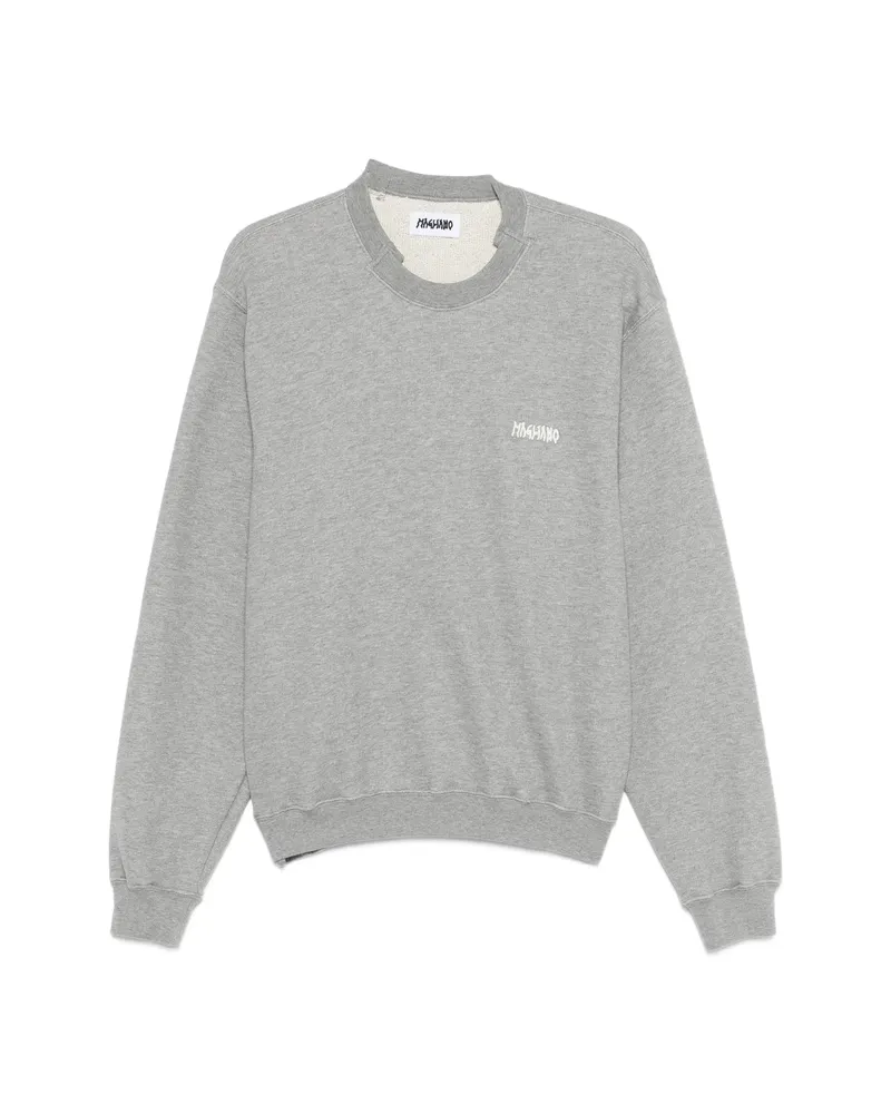 Magliano Logo-embroidery Sweatshirt Grey