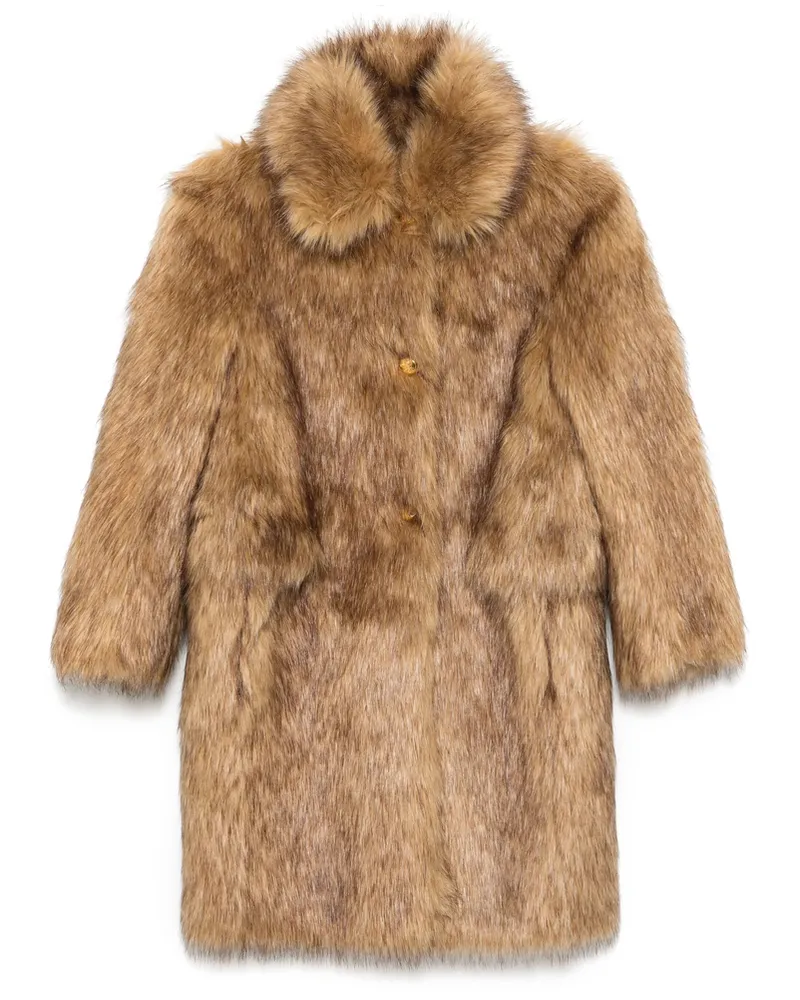 Prada Aspen Coat Neutrals