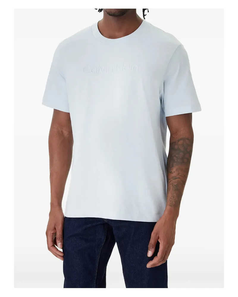 Calvin Klein Crew-neck T-shirt Blue