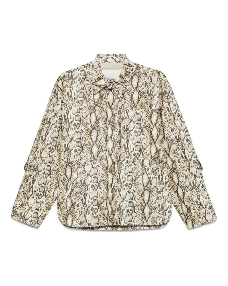 Isabel Marant Florania Jacket Neutrals