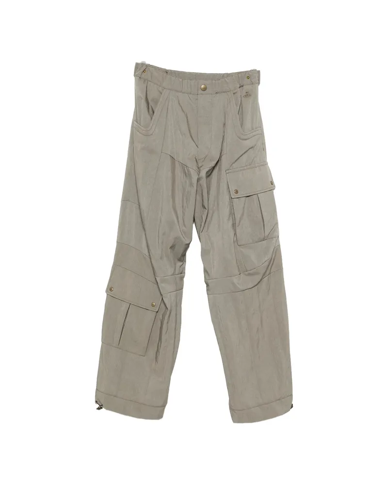 Vivienne Westwood Orb-embroidered Cargo Pants Grey